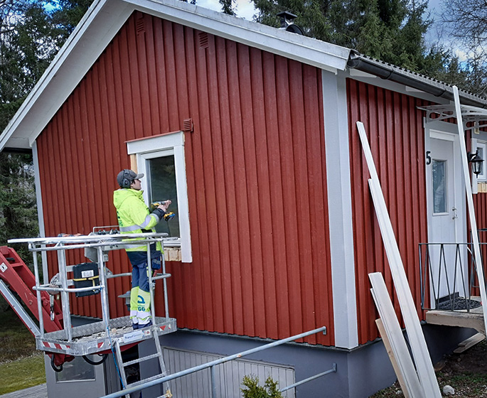 Vår byggservice har fokus på snabbhet, kvalitet och enkelhet.